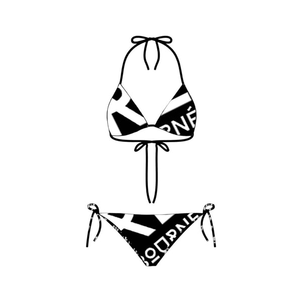 ReBourne Logo-Print Bikini Set (PRE-ORDER SHIPS 6/10) - Rebourne Body + Home