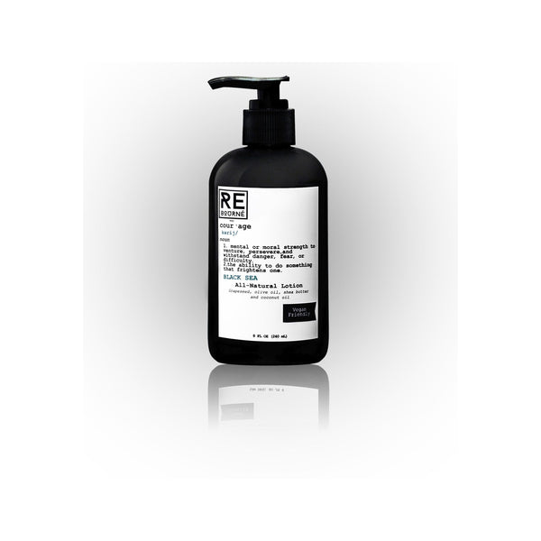 BLACK SEA Natural Body Lotion for Dry Skin "Courage"   10.00% Off Auto renew - Rebourne Body + Home